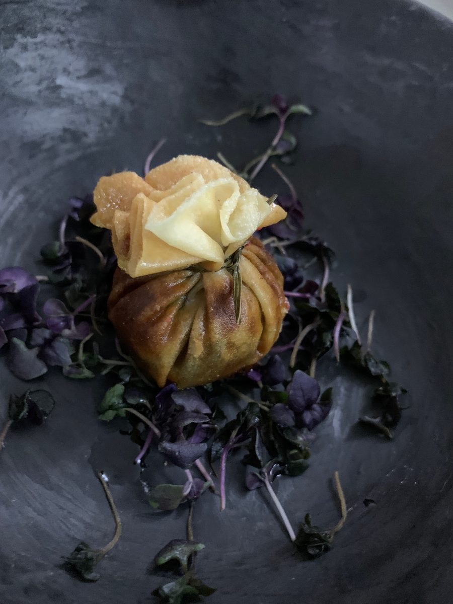 Artistic dumpling